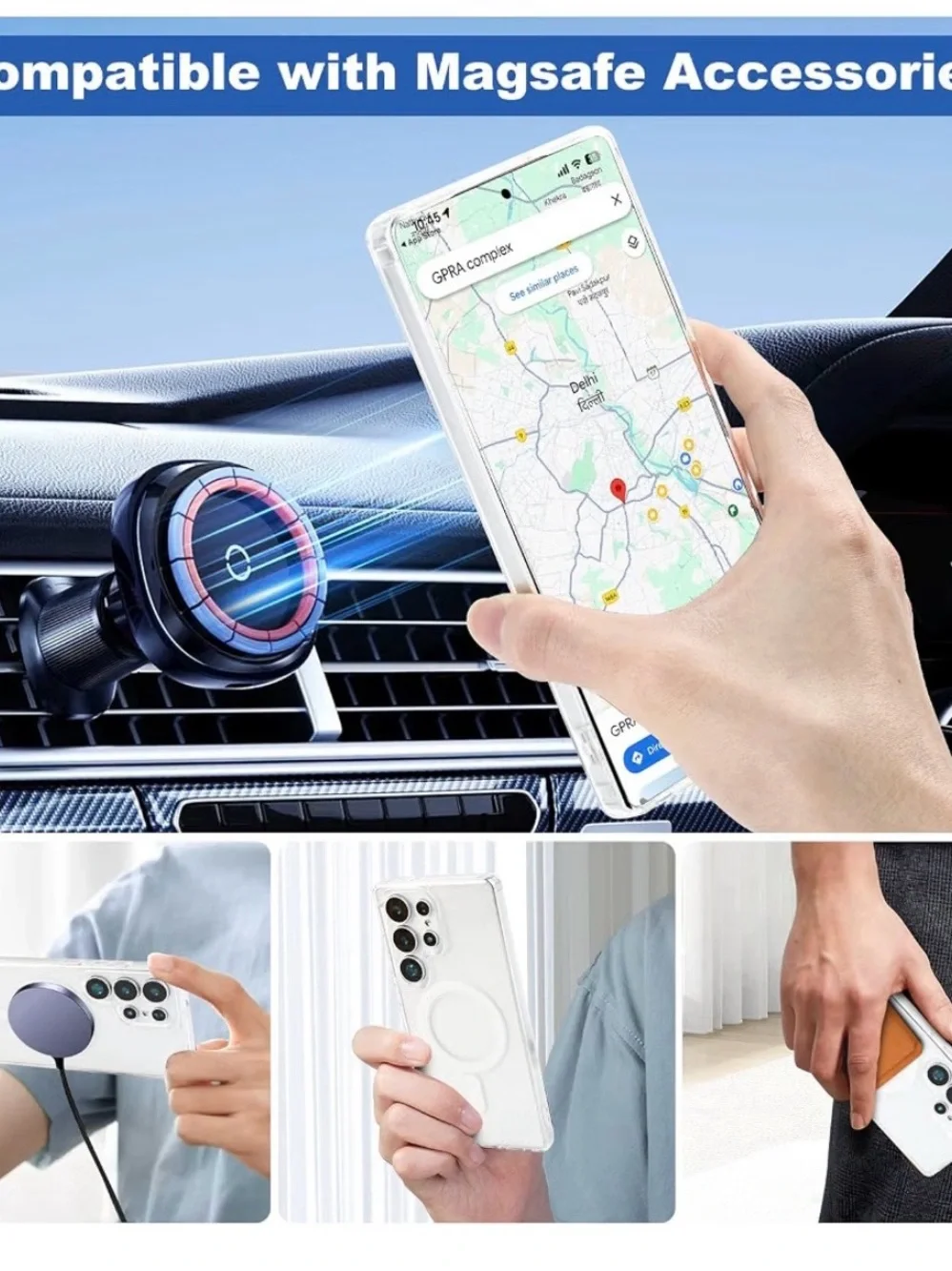 Strong Magnetic for Samsung Galaxy S25 Ultra Case